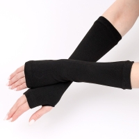 Перчатки без пальцев &laquo;Аниме&raquo;, цвет чёрный