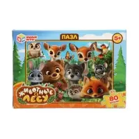 Пазл 80 эл. "Животные в лесу"