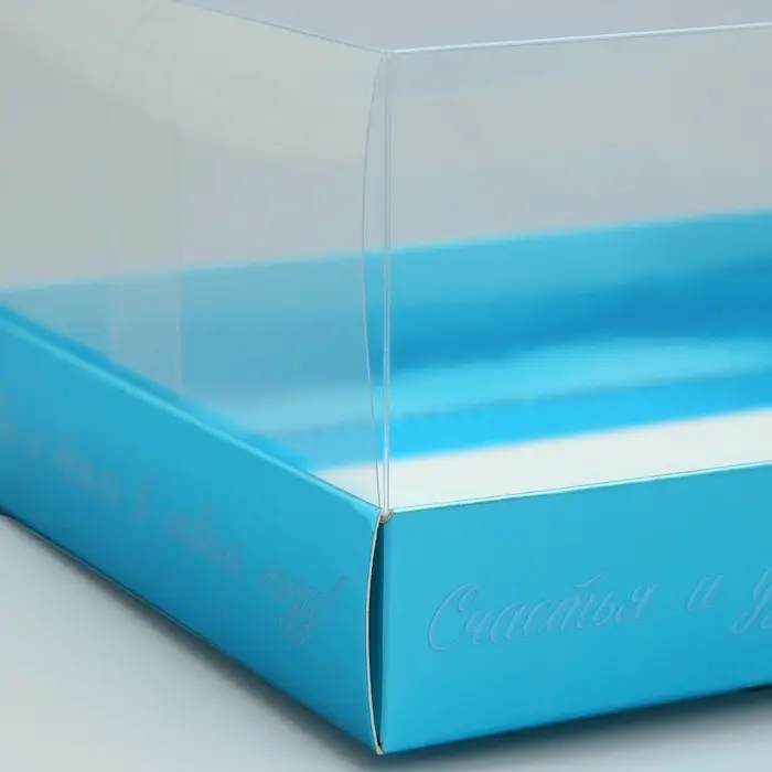 Коробка для десерта &laquo;С Новым годом&raquo;, 22 х 8 х 13.5 см