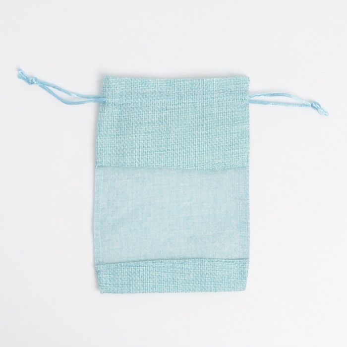 Льняной мешочек для хранения украшений, подарков, трав, 10 х 14 см, набор из 5 штук Льняной мешочек для хранения украшений, подарков, трав, 10 х 14 см, набор из 5 штук