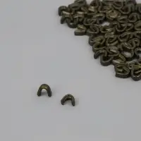 Верхний ограничитель для молнии, металлический, №5, 1000 &plusmn; 20 шт, цвет антик