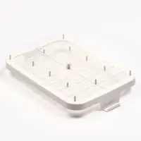 Туалет "Белла мини" для кошек, с сеткой, 35 х 26  х 6 см, Зеленый