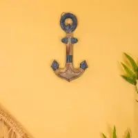 Декор интерьерный &laquo;Якорь&raquo;, 15&times;2&times;28 см, дерево