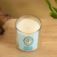 Свеча ароматическая в стекле "Гардения" соевый воск 120гр