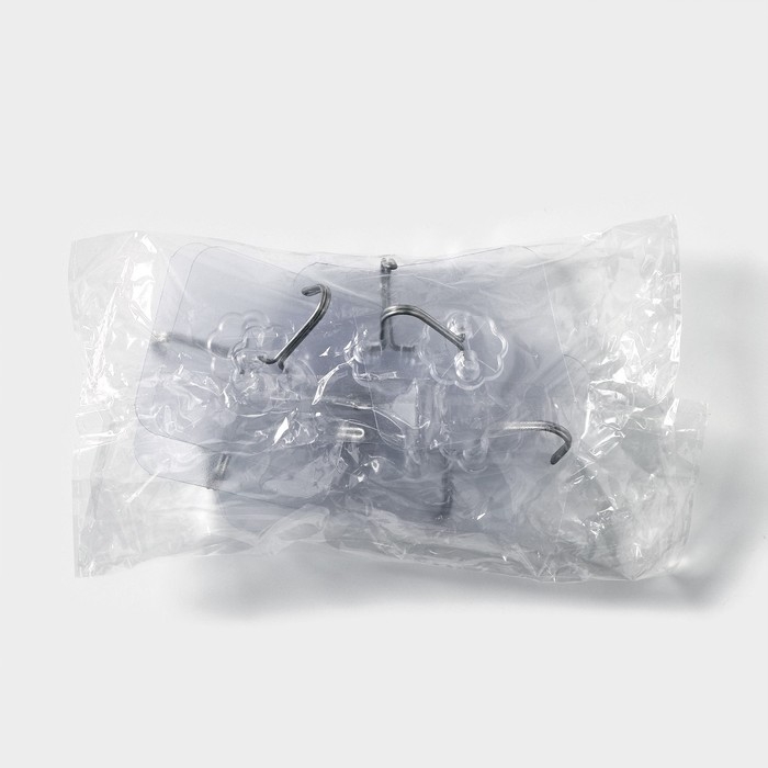 Набор самоклеящихся крючков, 10 шт, размер 5,6&times;5,6 см