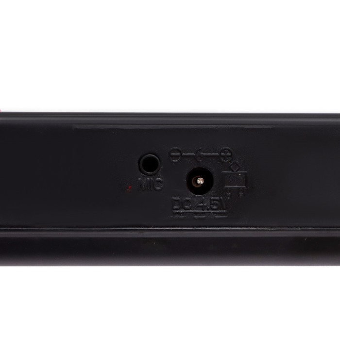 Синтезатор &laquo;Детский&raquo;, 37 клавиш, с микрофоном, цвет чёрный