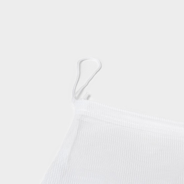 Мешок для стирки 70&times;80 см, мелкая сетка, цвет белый