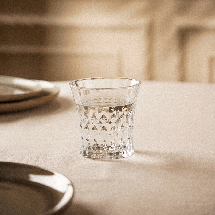 Набор стаканов стеклянный SL Home &laquo;Винтаж&raquo;, 260 мл, 8,2&times;8,5 см, цвет прозрачный