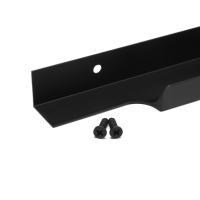 Ручка торцевая CAPPIO RP100BL, L=400 мм, цвет черный