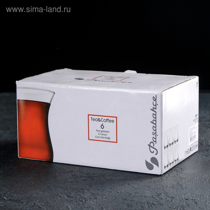 Набор кружек &laquo;Барокко&raquo;, 140 мл, 6 шт, цвет золотой