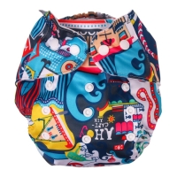 Трусики-подгузник, многоразовый «Океан» на кнопках (S,М,L), Крошка Я Трусики-подгузник, многоразовый «Океан» на кнопках (S,М,L), Крошка Я