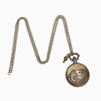 Часы карманные "Рыбаку", кварцевые, d-4.5 см Часы карманные "Рыбаку", кварцевые, d-4.5 см