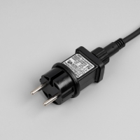 Гирлянда «Клип-лайт» 5 нитей по 20 м, IP44, УМС, тёмная нить, 665 LED, свечение тёплое белое, 24 В Гирлянда «Клип-лайт» 5 нитей по 20 м, IP44, УМС, тёмная нить, 665 LED, свечение тёплое белое, 24 В