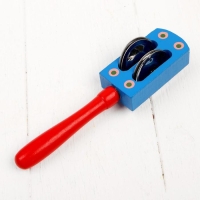 Игрушка музыкальная Погремушка с бубенцами малая МИКС Игрушка музыкальная Погремушка с бубенцами малая МИКС