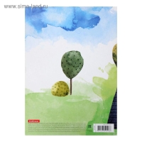 Бумага для акварели А4, 10 листов, блок 180 г/м², ErichKrause "Черничный бульвар", 100% белизна, в картонной папке Бумага для акварели А4, 10 листов, блок 180 г/м², ErichKrause "Черничный бульвар", 100% белизна, в картонной папке