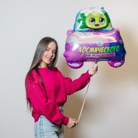 Воздушный шар фольгированный 24" &laquo;Космос&raquo;, без подложки