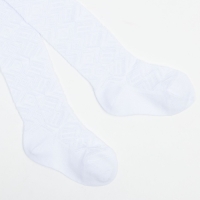 Колготки детские ажурные, цвет белый, рост 80-86 см Колготки детские ажурные, цвет белый, рост 80-86 см