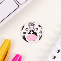 Значки закатные набор 3 шт d=25 мм "Молоко" 7х7 см Значки закатные набор 3 шт d=25 мм "Молоко" 7х7 см