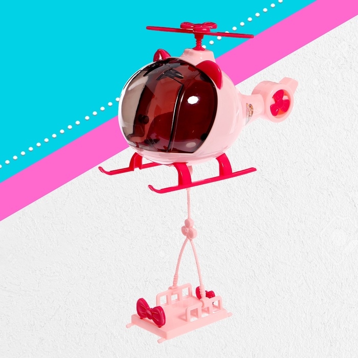 Игровой набор &laquo;Путешественницы&raquo; машина с прицепом, вертолёт, куклы, аксессуары