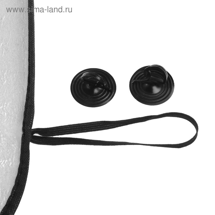 Экран солнцезащитный TORSO, на лобовое стекло, 140х70 см