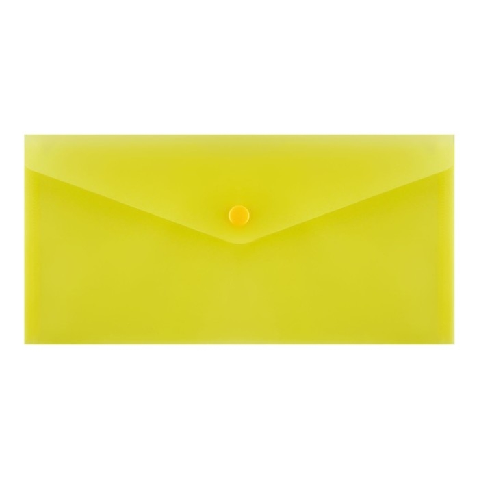 Набор папок-конвертов на кнопке 10 штук, travel (С6+), 150 мкм, Calligrata Standard, прозрачные, микс