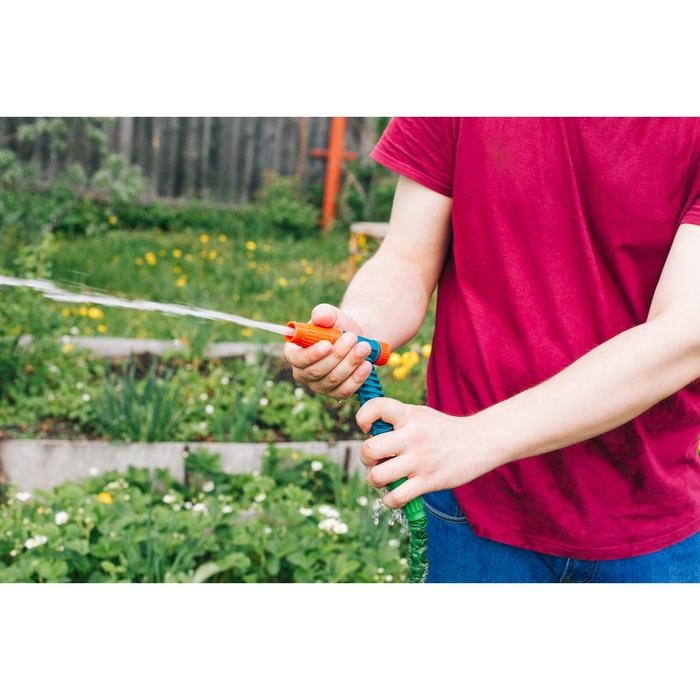 Пистолет-распылитель, регулируемый, под шланги 1/2" (12 мм), 3/4" (19 мм), пластик, Greengo