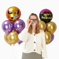 Набор воздушных шаров &laquo;Хэллоуин&raquo;: 14 шаров, очки
