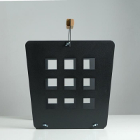 Дровница стальная 47&times;35&times;45 см, с ручкой