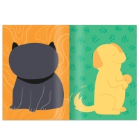 Книга с наклейками &laquo;Смешные мордашки. Создай своего питомца&raquo;, 12 стр., 68 наклеек