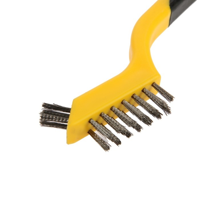 Набор щеток металлических ручных ТУНДРА, двухкомпонентные рукоятки, малые, 3 шт. Набор щеток металлических ручных ТУНДРА, двухкомпонентные рукоятки, малые, 3 шт.