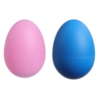 Погремушки &laquo;Перкуссионные маракасы: яички&raquo;, шейкеры, 2 шт., МИКС, Крошка Я