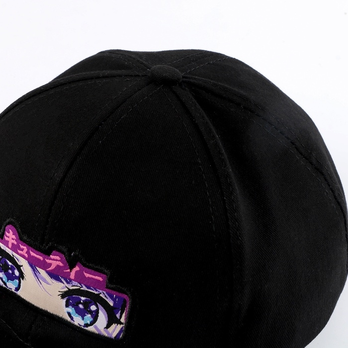 Кепка детская для девочки «Глаза»,аниме, р-р 52-54, 5-7 лет Кепка детская для девочки «Глаза»,аниме, р-р 52-54, 5-7 лет