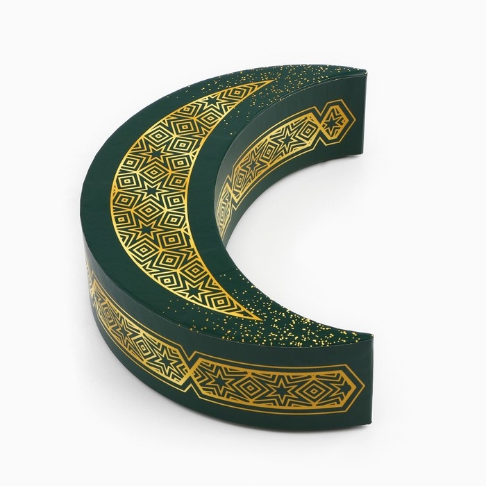 Коробка из переплетного картона &laquo;Полумесяц&raquo;, Рамадан, 15 х 23 х 6 см