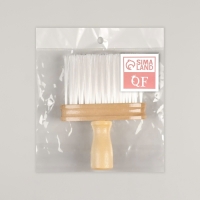 Щётка - сметка для удаления волос, цвет &laquo;светлое дерево&raquo;