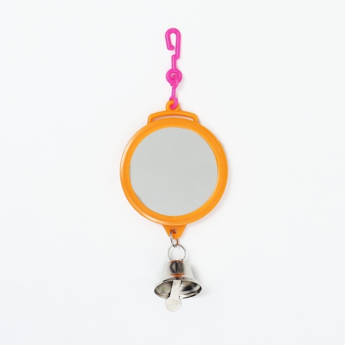 Набор игрушек для птиц (ванночка, кормушка, зеркальце, качели, лесенка), 35 х 28 см