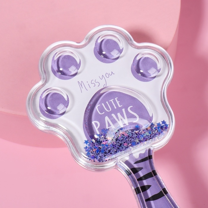 Расчёска - шейкер, 8 &times; 15,6 см, рисунок МИКС