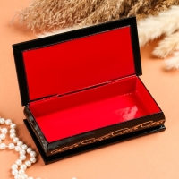 Шкатулка - купюрница &laquo;Игривые ангелочки&raquo;, 8,5&times;17 см, лаковая миниатюра