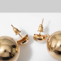 Серьги висячие &laquo;Лусон&raquo;, цвет золото, 6,5 см