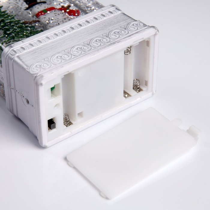 Светодиодная фигура «Фонарь со снеговиком» 10.7 × 20.5 × 6.2 см, пластик, батарейки ААх3 (не в комплекте), USB, свечение тёплое белое Светодиодная фигура «Фонарь со снеговиком» 10.7 × 20.5 × 6.2 см, пластик, батарейки ААх3 (не в комплекте), USB, свечение тёплое белое