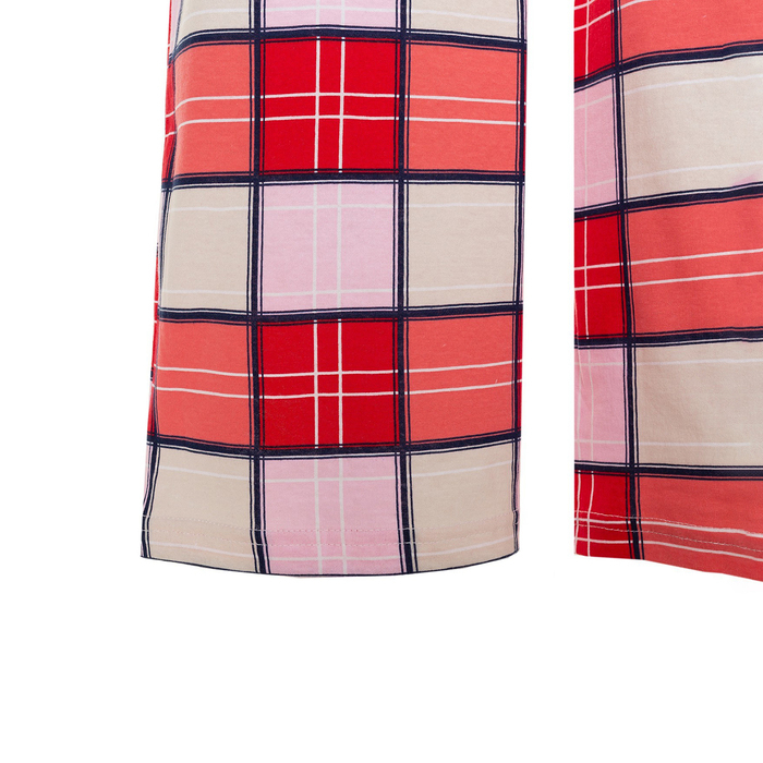 Пижама новогодняя мужская KAFTAN Пижама новогодняя мужская KAFTAN "Santa team", цвет синий/красный, размер 56