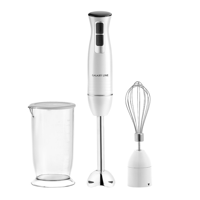 Блендер Galaxy LINE GL 2144, погружной, 1000 Вт, 0.7 л, 2 скорости, белый Блендер Galaxy LINE GL 2144, погружной, 1000 Вт, 0.7 л, 2 скорости, белый