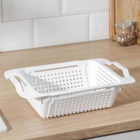 Мойка-сушилка раздвижная, 30×19,5 см, цвет белый Мойка-сушилка раздвижная, 30×19,5 см, цвет белый