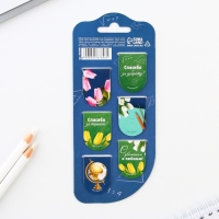 Закладки магнитные на подложке «Любимому учителю», 6 шт. Закладки магнитные на подложке «Любимому учителю», 6 шт.