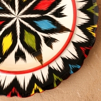 Блинница Риштанская Керамика Атлас, 24 см, Блинница Риштанская Керамика Атлас, 24 см,