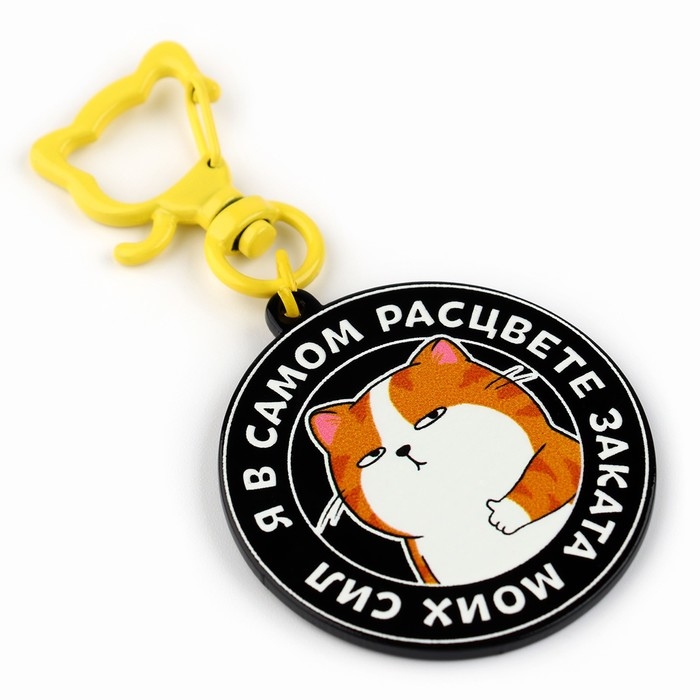 Брелок для ключей детский &laquo;Я в самом расцвете&raquo;, 3,5 х 10 см