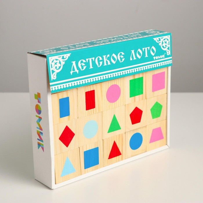 Лото &laquo;Геометрические фигуры&raquo;