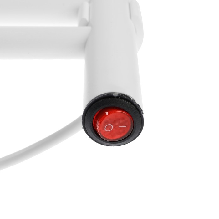 Полотенцесушитель электрический ZEIN PE-08 Полотенцесушитель электрический ZEIN PE-08 "Богема", 500х800 мм, 10 перекладин, белый