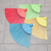 Метла веерная без черенка Доляна, 32&times;24.5 см, МИКС