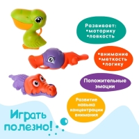 Рыбалка &laquo;Волна океана&raquo;, 8 рыбок, удочка, сачок, цвета МИКС