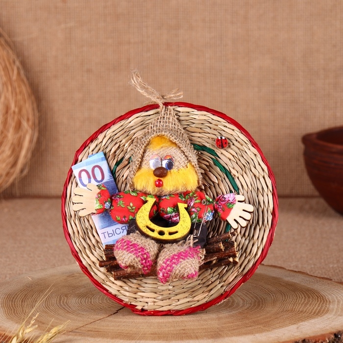 Оберег - панно &laquo;Нафаня&raquo;, микс